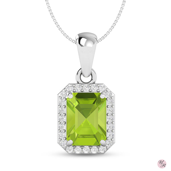 Peridot Pendant Without Chain