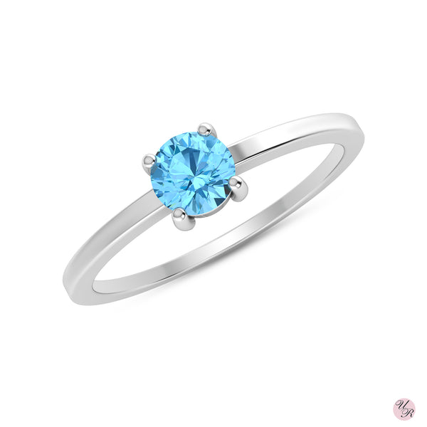 Blue Topaz Ring