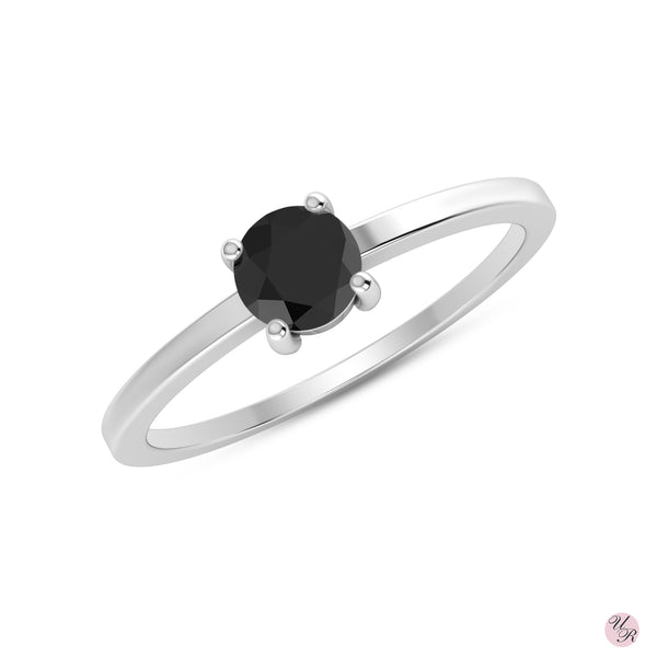 Black Spinel Ring