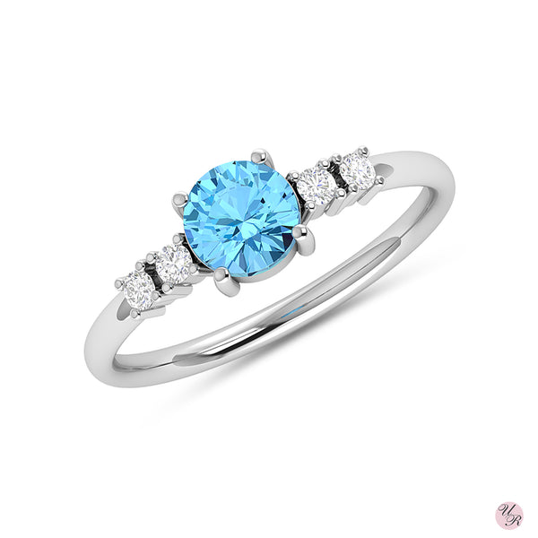 Blue Topaz Ring