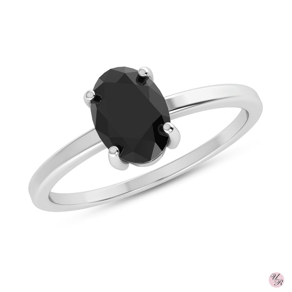 Black Spinel Ring