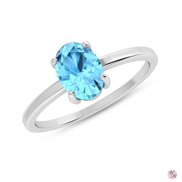 Blue Topaz Ring