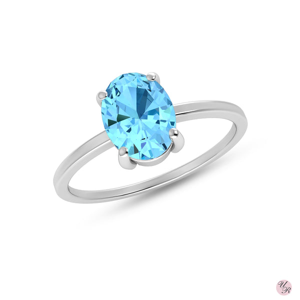 Blue Topaz Ring