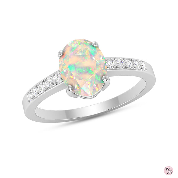 Ethiopian Opal Ring