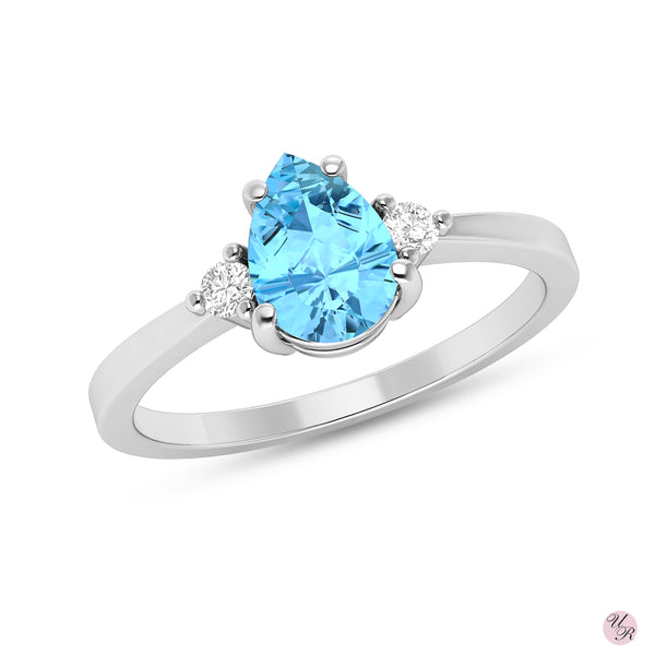 Blue Topaz Ring