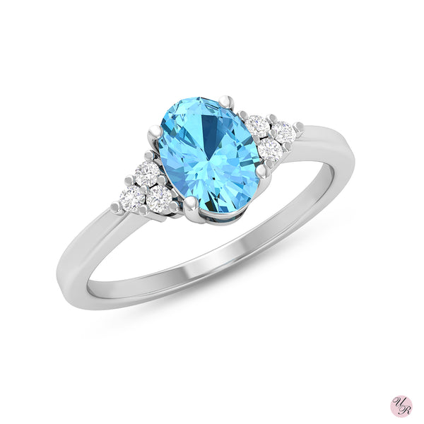 Blue Topaz Ring