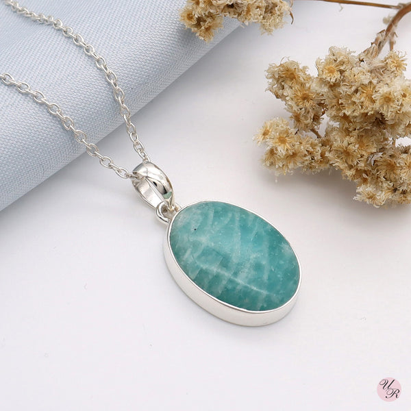 Amazonite Pendant Without Chain