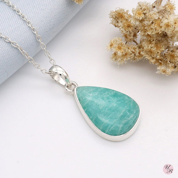 Amazonite Pendant Without Chain