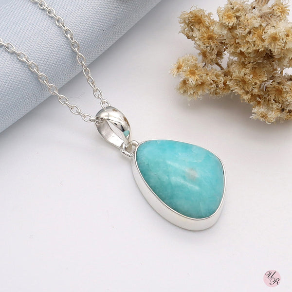 Amazonite Pendant Without Chain