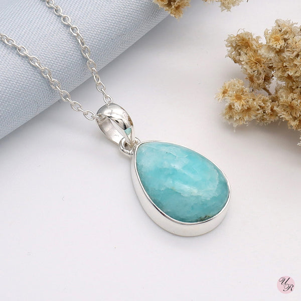 Amazonite Pendant Without Chain