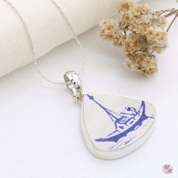 Ceramic Art Pendant Without Chain