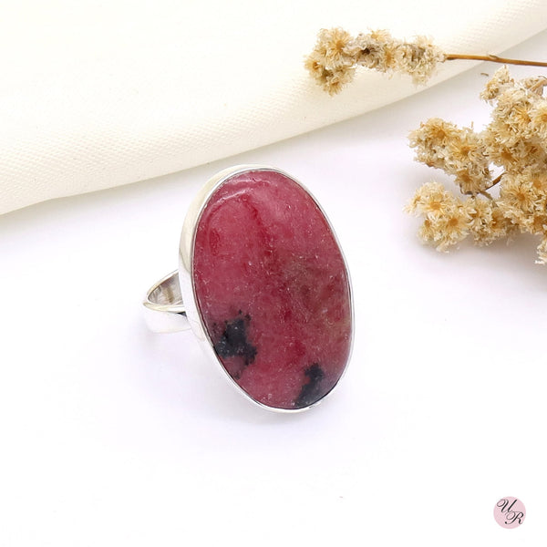 Rhodonite Ring (Adj.)