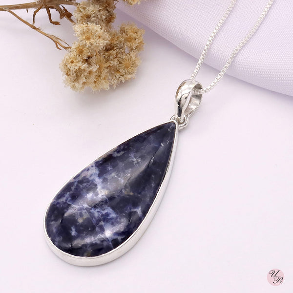 Sodalite Pendant Without Chain