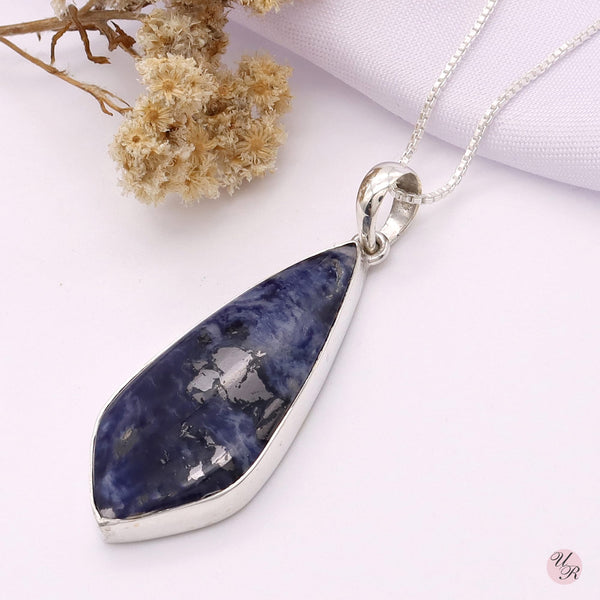 Sodalite Pendant Without Chain