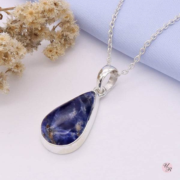 Sodalite Pendant Without Chain