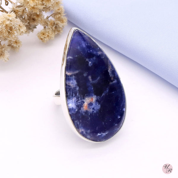 Sodalite Ring (Adj.)