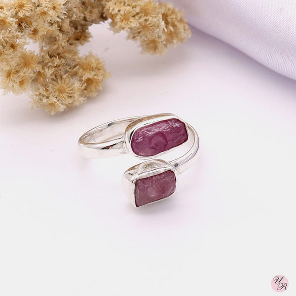 Ruby Rough Ring