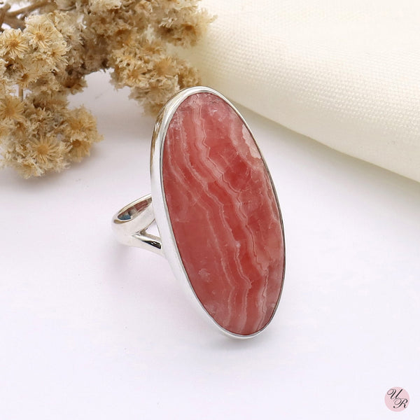 Rhodochrosite Ring