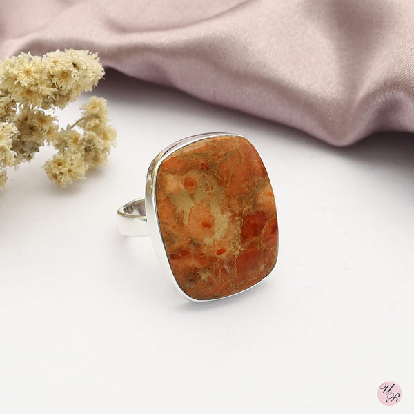 Sponge Coral Ring (Adj.)