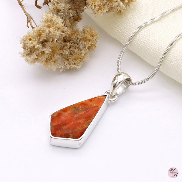 Sponge Coral Pendant Without Chain