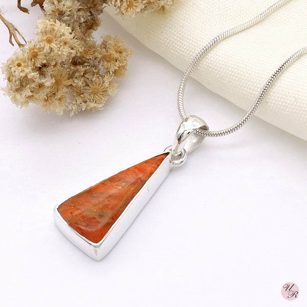 Sponge Coral Pendant Without Chain