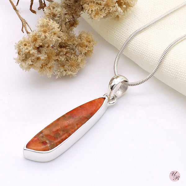 Sponge Coral Pendant Without Chain