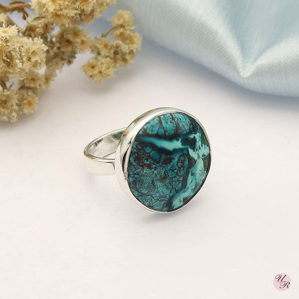 Shattuckite Ring