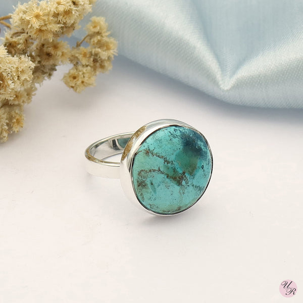 Shattuckite Ring