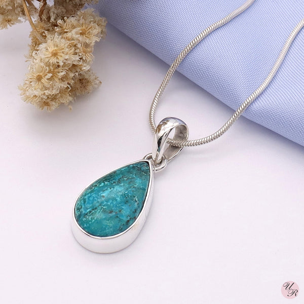 Shattuckite Pendant Without Chain