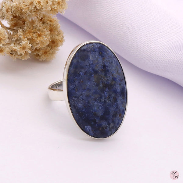 Dumortierite Ring (Adj.)