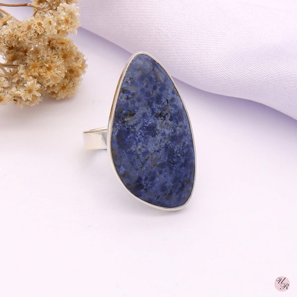 Dumortierite Ring (Adj.)