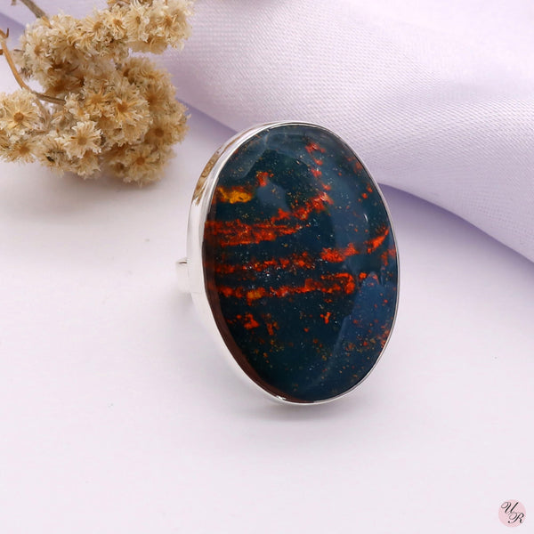 Blood Stone Ring (Adj.)