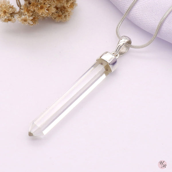 Crystal Point Pendant Without Chain