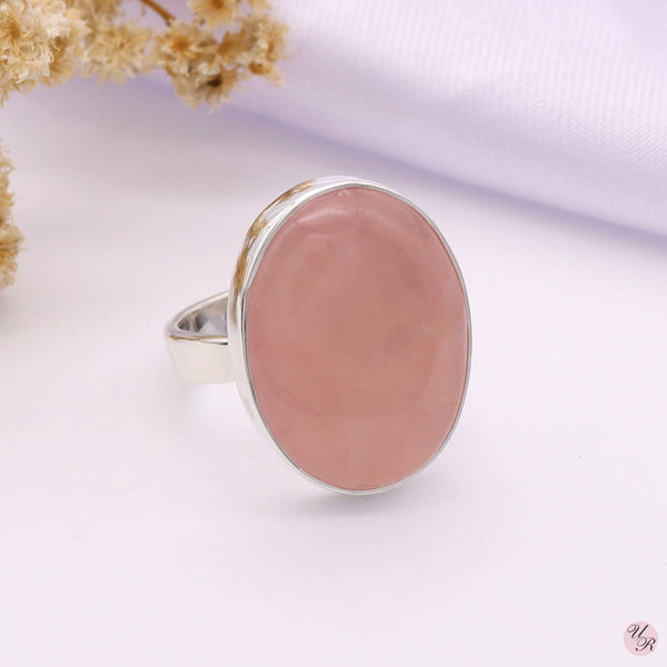 Rose Quartz Ring (Adj.)