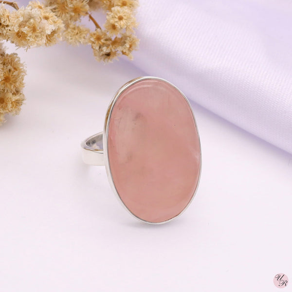 Rose Quartz Ring (Adj.)