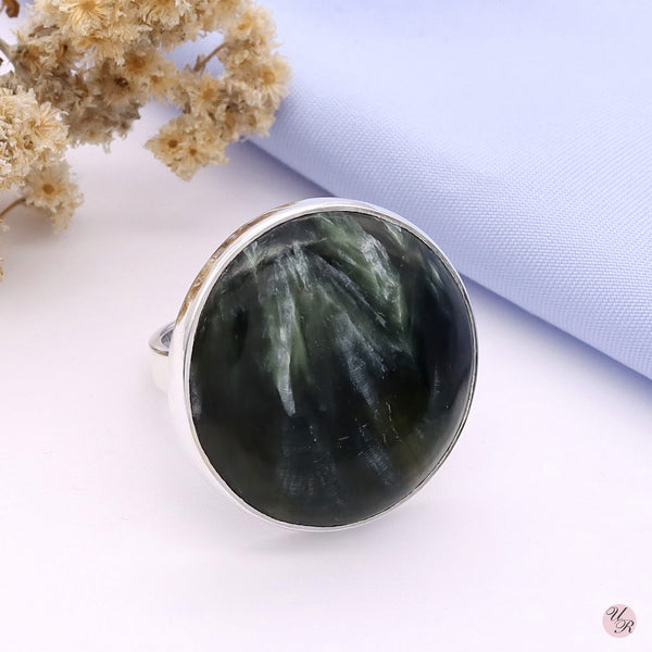 Seraphinite Ring (Adj.)