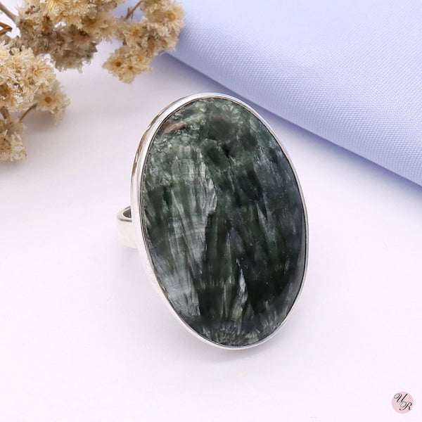 Seraphinite Ring (Adj.)