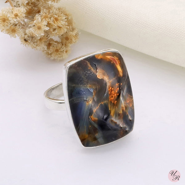 Pietersite Ring (Adj.)