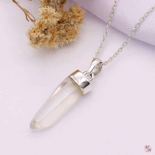 Crystal Rough Pendant Without Chain