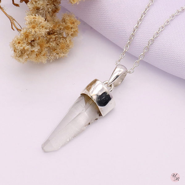 Crystal Rough Pendant Without Chain