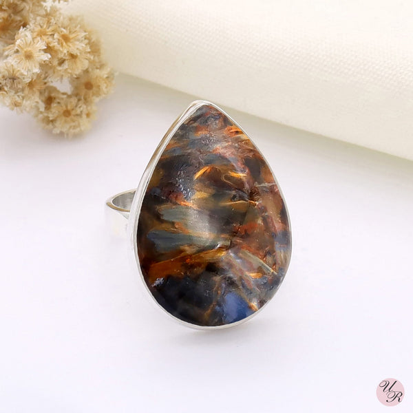 Pietersite Ring (Adj.)