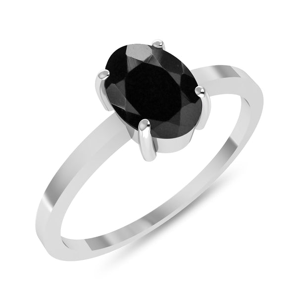 Black Spinel Ring