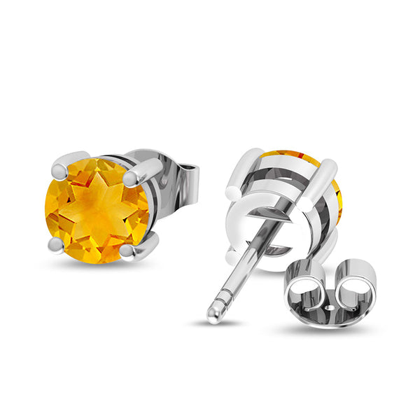 Citrine Stud