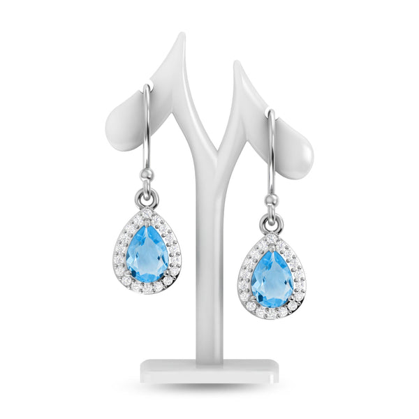 Blue Topaz Earring