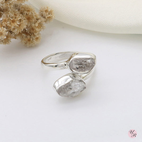 Herkimer Diamond Ring