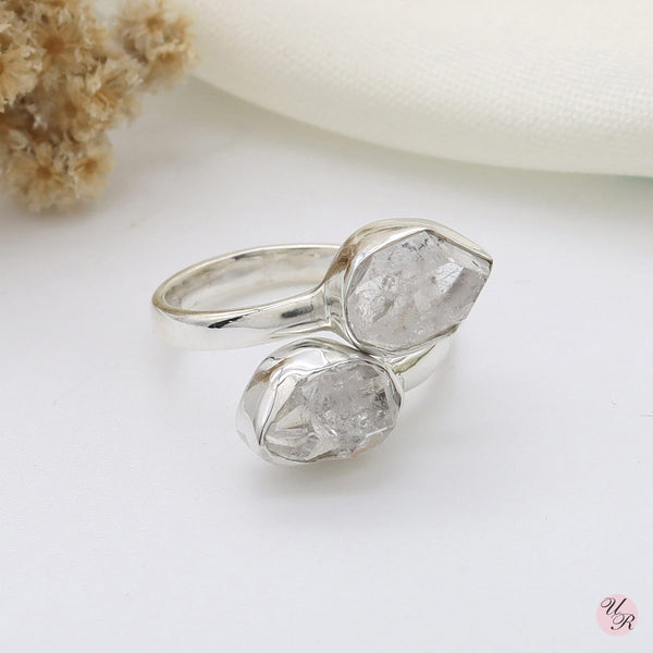 Herkimer Diamond Ring