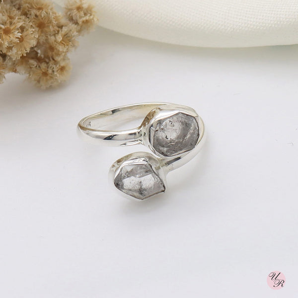 Herkimer Diamond Ring