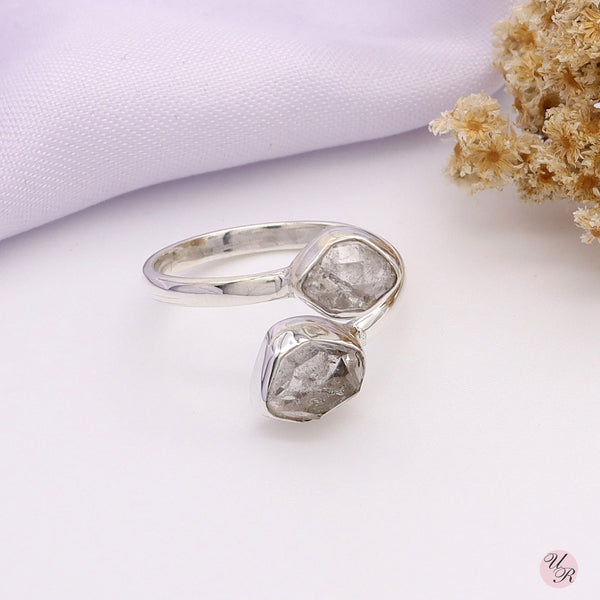 Herkimer Diamond Ring