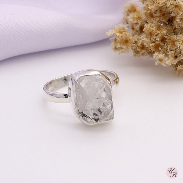 Herkimer Diamond Ring