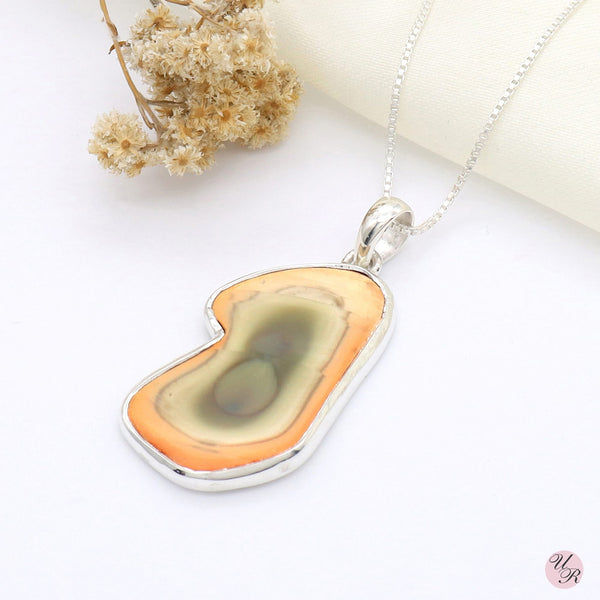 Imperial Jasper Pendant Without Chain